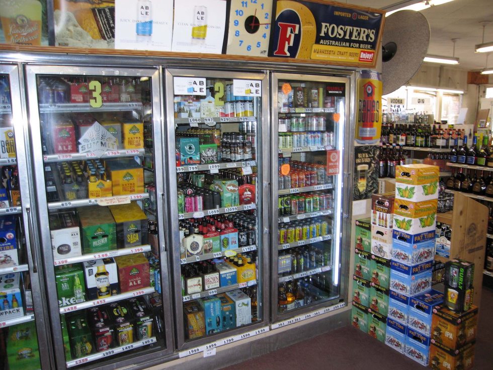 Sharretts Liquors Corner of Raymond Ave and University Ave West